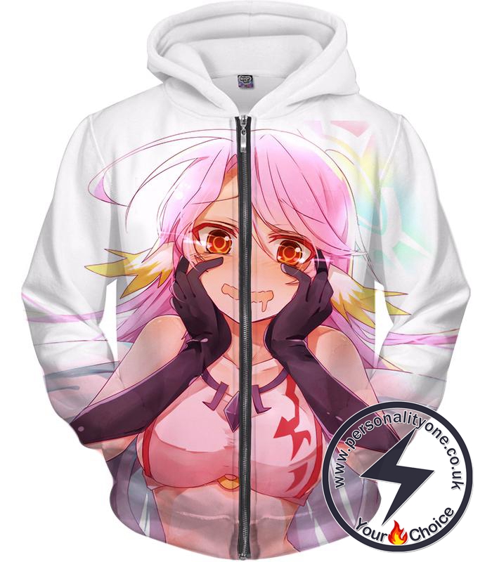 Ahegao Zip Up Hoodie Jibril